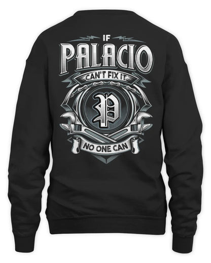 PALACIO AP81-K4-626 - Personalized Ahmed Quote Apparel “If Ahmed Can't Fix It, No One Can” - Unisex Sweatshirt - Black
