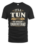 TUN P08 TH51 - Personalized “It’s a/an [NAME] Thing – You Wouldn’t Understand” Shirt - Unisex Standard T-Shirt - Black