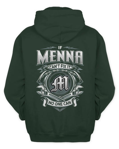 MENNA AP81-K4-626 - Personalized Ahmed Quote Apparel “If Ahmed Can't Fix It, No One Can” - Unisex Hoodie - Forest Green