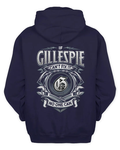 GILLESPIE AP81-K4-626 - Personalized Ahmed Quote Apparel “If Ahmed Can't Fix It, No One Can” - Unisex Hoodie - Navy