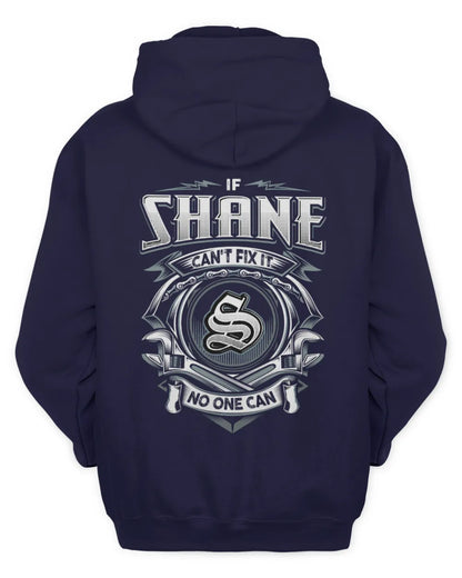 SHANE AP81-K4-626 - Personalized Ahmed Quote Apparel “If Ahmed Can't Fix It, No One Can” - Unisex Hoodie - Navy