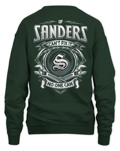 SANDERS AP81-K4-626 - Personalized Ahmed Quote Apparel “If Ahmed Can't Fix It, No One Can” - Unisex Sweatshirt - Forest Green
