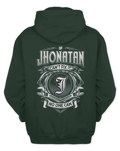 JHONATAN AP81-K4-626 - Personalized Ahmed Quote Apparel “If Ahmed Can't Fix It, No One Can” - Unisex Hoodie - Forest Green