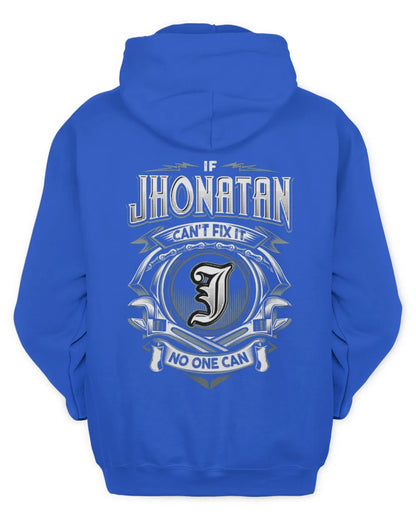 JHONATAN AP81-K4-626 - Personalized Ahmed Quote Apparel “If Ahmed Can't Fix It, No One Can” - Unisex Hoodie - Royal