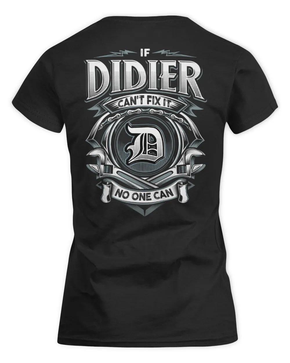 DIDIER AP81-K4-626 - Personalized Ahmed Quote Apparel “If Ahmed Can't Fix It, No One Can” - Women's Standard T-Shirt - Black