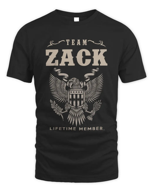 ZACK TP06-K82 – Personalized Classic Style Apparel “Team NAME Lifetime Member”