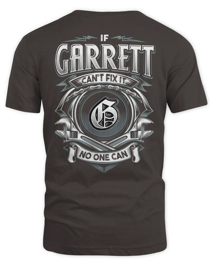 GARRETT AP81-K4-626 - Personalized Ahmed Quote Apparel “If Ahmed Can't Fix It, No One Can” - Unisex Standard T-Shirt - Dark Chocolate