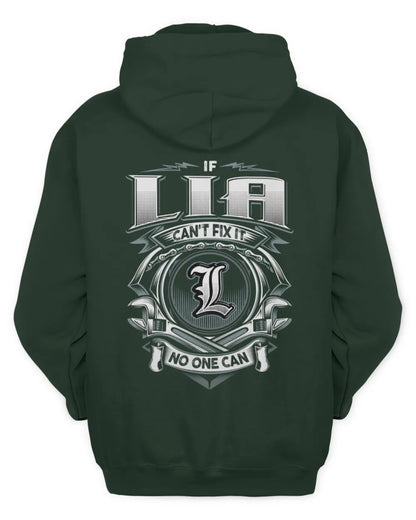 LIA AP81-K4-626 - Personalized Ahmed Quote Apparel “If Ahmed Can't Fix It, No One Can” - Unisex Hoodie - Forest Green