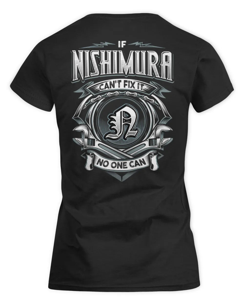 NISHIMURA AP81-K4-626 - Personalized Ahmed Quote Apparel “If Ahmed Can't Fix It, No One Can” - Women's Standard T-Shirt - Black