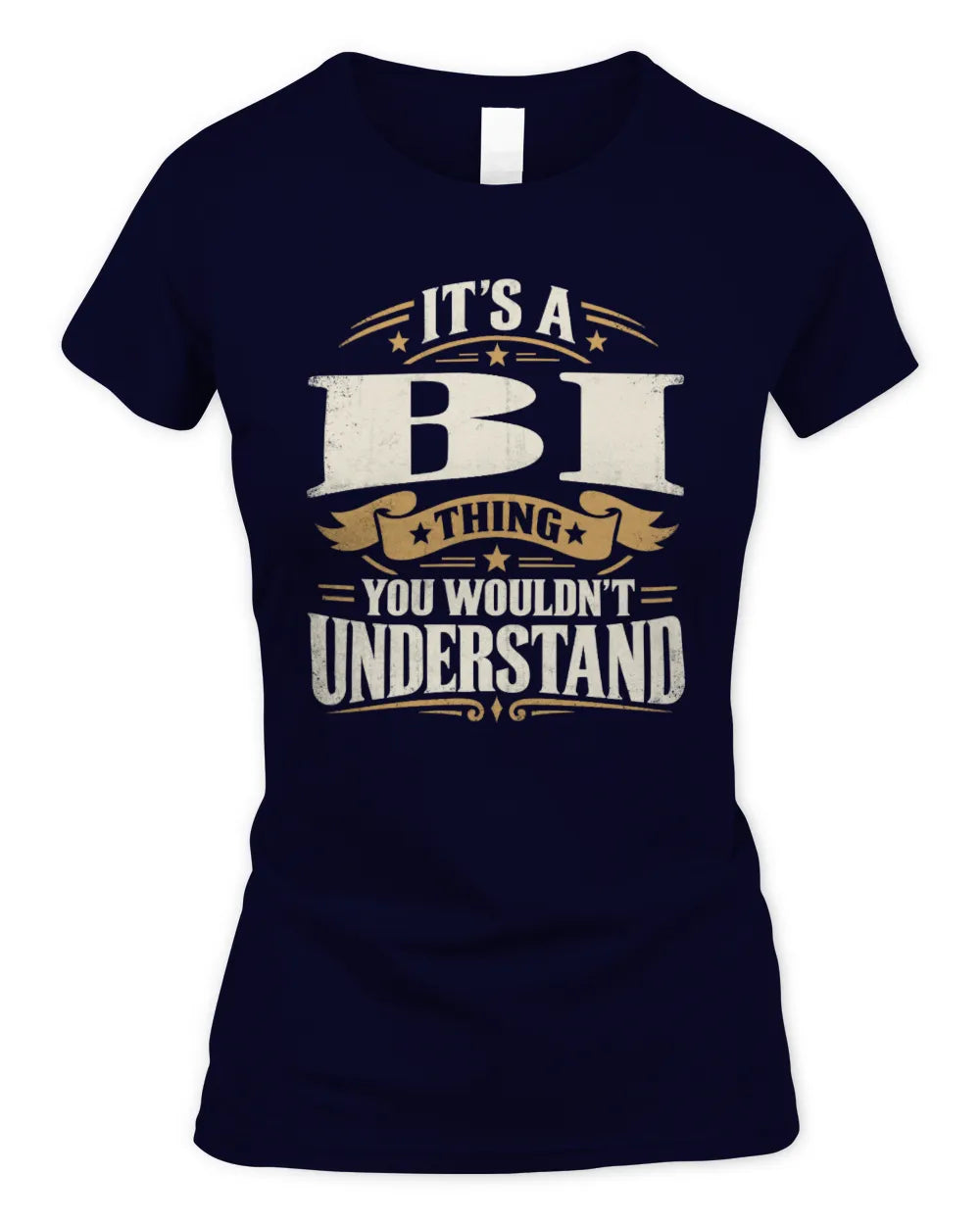 BI P08 TH51 - Personalized “It’s a/an [NAME] Thing – You Wouldn’t Understand” Shirt - Women's Standard T-Shirt - Navy