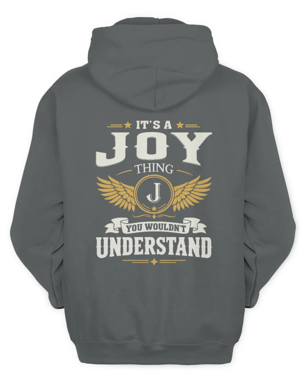 JOY KT06-M008 It’s a [NAME] Thing – You Wouldn’t Understand | Personalized Vintage T-Shirt - Unisex Hoodie - Charcoal