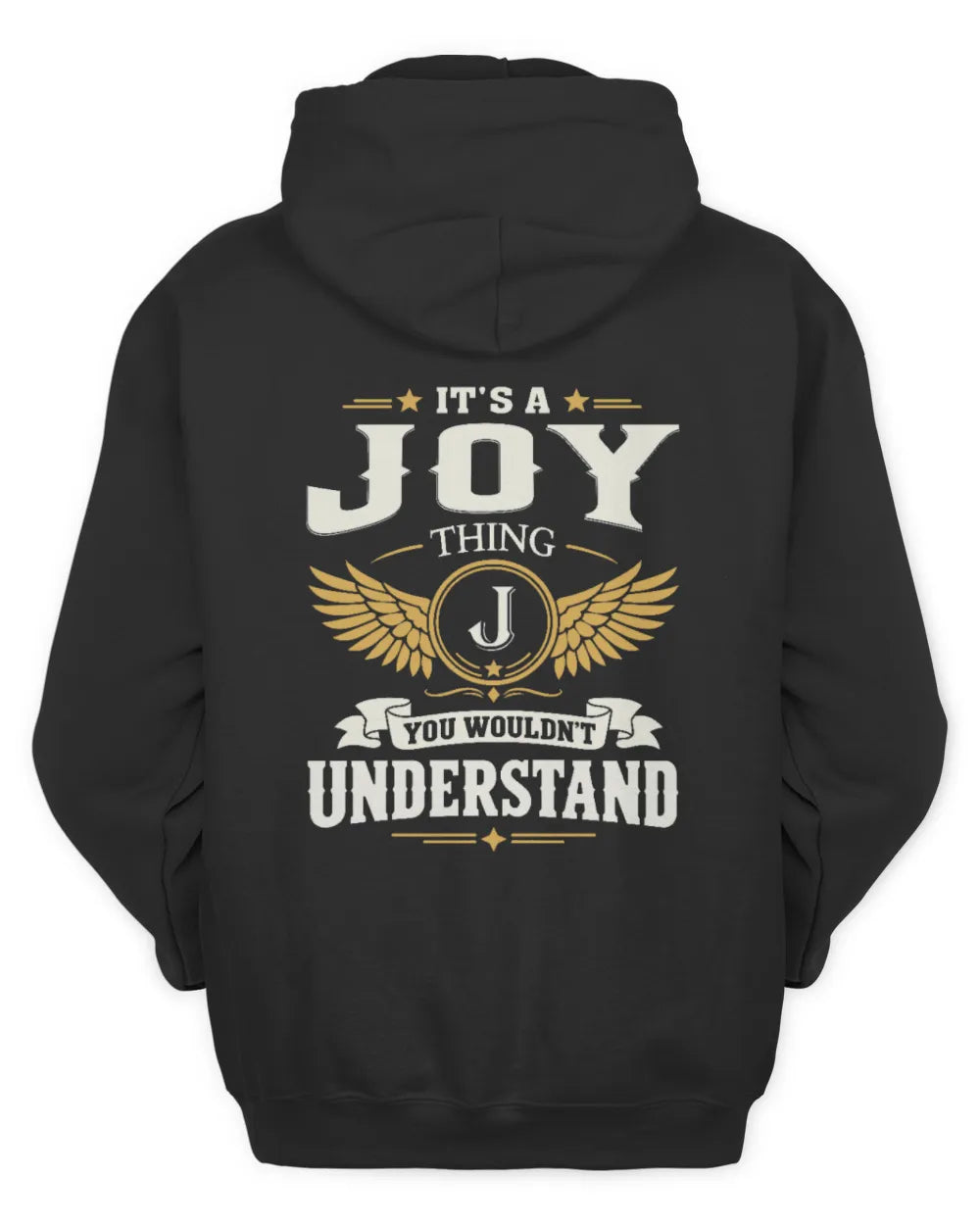 JOY KT06-M008 It’s a [NAME] Thing – You Wouldn’t Understand | Personalized Vintage T-Shirt - Unisex Hoodie - Black