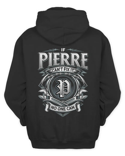 PIERRE AP81-K4-626 - Personalized Ahmed Quote Apparel “If Ahmed Can't Fix It, No One Can” - Unisex Hoodie - Black