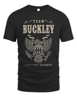 BUCKLEY TP06-K82 – Personalized Classic Style Apparel “Team NAME Lifetime Member” - Unisex Standard T-Shirt - Black