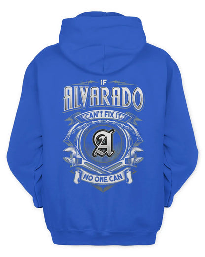 ALVARADO AP81-K4-626 - Personalized Ahmed Quote Apparel “If Ahmed Can't Fix It, No One Can” - Unisex Hoodie - Royal