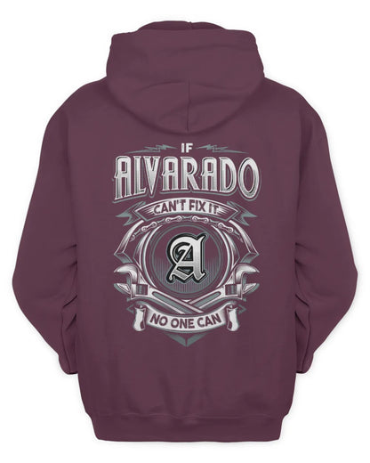 ALVARADO AP81-K4-626 - Personalized Ahmed Quote Apparel “If Ahmed Can't Fix It, No One Can” - Unisex Hoodie - Maroon