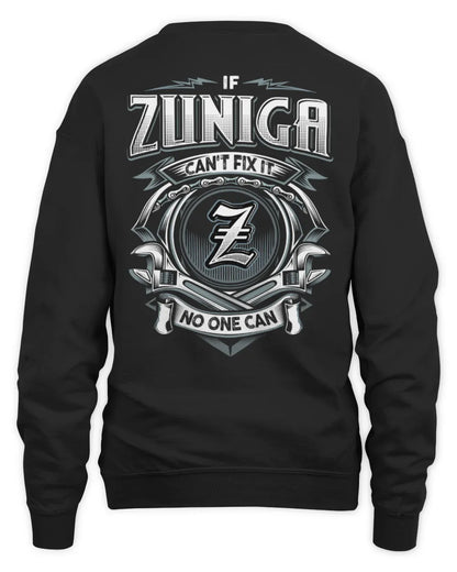 ZUNIGA AP81-K4-626 - Personalized Ahmed Quote Apparel “If Ahmed Can't Fix It, No One Can” - Unisex Sweatshirt - Black