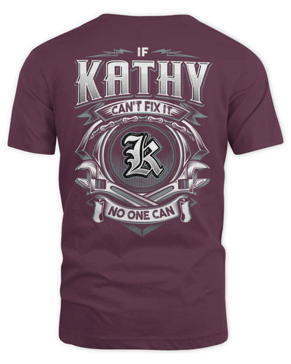KATHY AP81-K4-626 - Personalized Ahmed Quote Apparel “If Ahmed Can't Fix It, No One Can” - Unisex Standard T-Shirt - Maroon