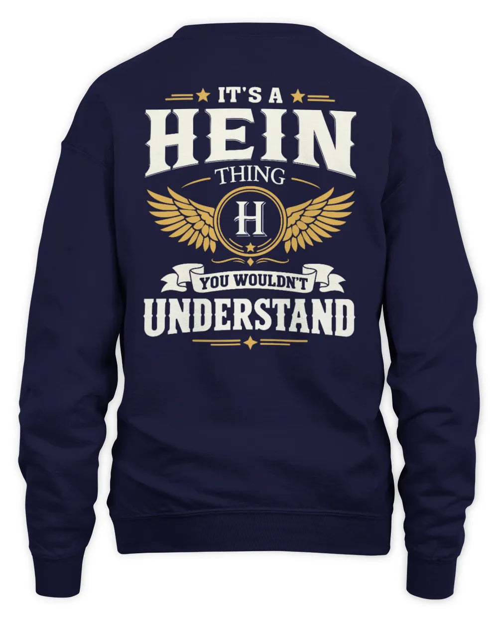 HEIN KT06-M008 It’s a [NAME] Thing – You Wouldn’t Understand | Personalized Vintage T-Shirt - Unisex Sweatshirt - Navy