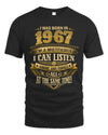 1967 TH03-K4 – Funny Birth Year Multitasker Quote T-Shirt