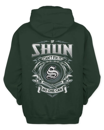 SHUN AP81-K4-626 - Personalized Ahmed Quote Apparel “If Ahmed Can't Fix It, No One Can” - Unisex Hoodie - Forest Green