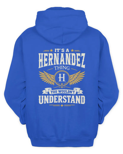 HERNANDEZ KT06-M008 It’s a [NAME] Thing – You Wouldn’t Understand | Personalized Vintage T-Shirt - Unisex Hoodie - Royal