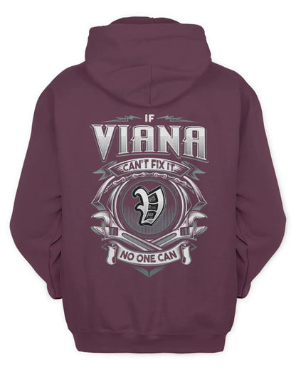VIANA AP81-K4-626 - Personalized Ahmed Quote Apparel “If Ahmed Can't Fix It, No One Can” - Unisex Hoodie - Maroon