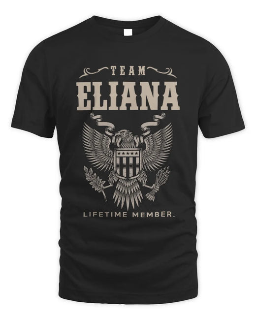 ELIANA TP06-K82 – Personalized Classic Style Apparel “Team NAME Lifetime Member”