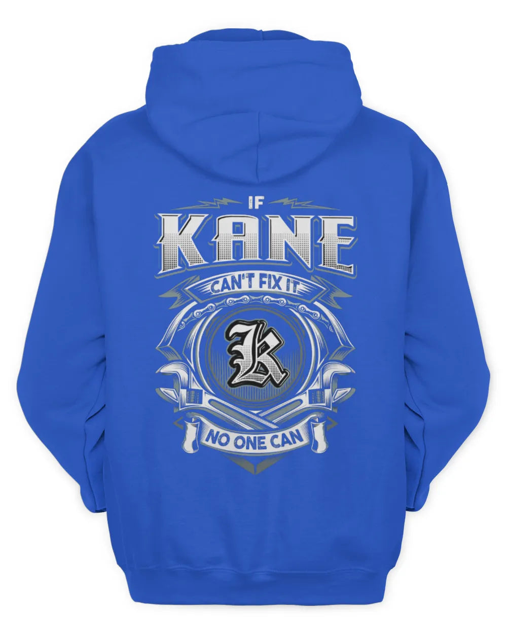 KANE AP81-K4-626 - Personalized Ahmed Quote Apparel “If Ahmed Can't Fix It, No One Can” - Unisex Hoodie - Royal