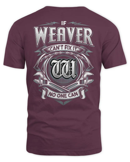 WEAVER AP81-K4-626 - Personalized Ahmed Quote Apparel “If Ahmed Can't Fix It, No One Can” - Unisex Standard T-Shirt - Maroon