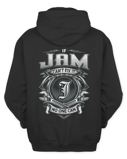JAM AP81-K4-626 - Personalized Ahmed Quote Apparel “If Ahmed Can't Fix It, No One Can” - Unisex Hoodie - Black