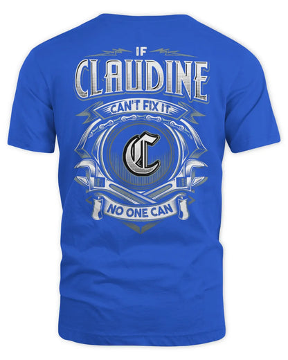 CLAUDINE AP81-K4-626 - Personalized Ahmed Quote Apparel “If Ahmed Can't Fix It, No One Can” - Unisex Standard T-Shirt - Royal