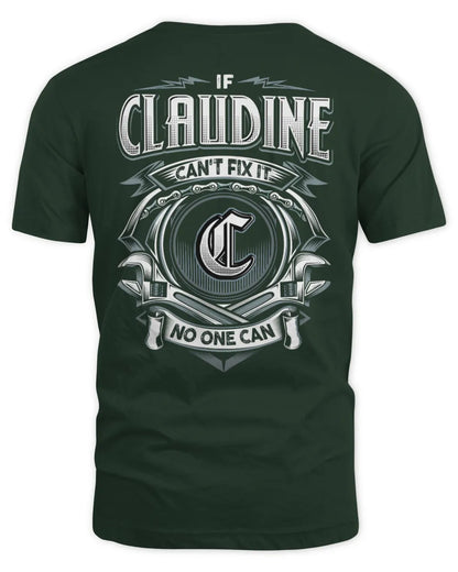 CLAUDINE AP81-K4-626 - Personalized Ahmed Quote Apparel “If Ahmed Can't Fix It, No One Can” - Unisex Standard T-Shirt - Forest Green