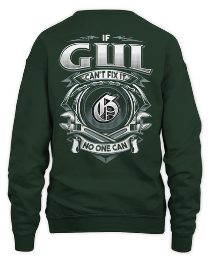GUL AP81-K4-626 - Personalized Ahmed Quote Apparel “If Ahmed Can't Fix It, No One Can” - Unisex Sweatshirt - Forest Green