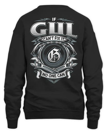 GUL AP81-K4-626 - Personalized Ahmed Quote Apparel “If Ahmed Can't Fix It, No One Can” - Unisex Sweatshirt - Black