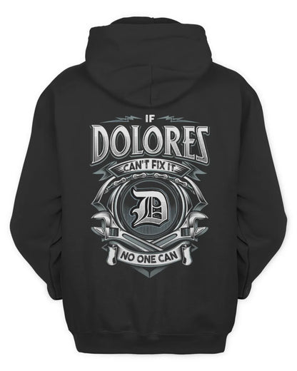 DOLORES AP81-K4-626 - Personalized Ahmed Quote Apparel “If Ahmed Can't Fix It, No One Can” - Unisex Hoodie - Black