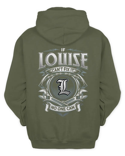 LOUISE AP81-K4-626 - Personalized Ahmed Quote Apparel “If Ahmed Can't Fix It, No One Can” - Unisex Hoodie - Military Green