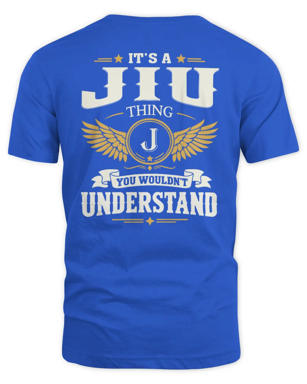 JIU KT06-M008 It’s a [NAME] Thing – You Wouldn’t Understand | Personalized Vintage T-Shirt - Unisex Standard T-Shirt - Royal
