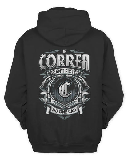 CORREA AP81-K4-626 - Personalized Ahmed Quote Apparel “If Ahmed Can't Fix It, No One Can” - Unisex Hoodie - Black