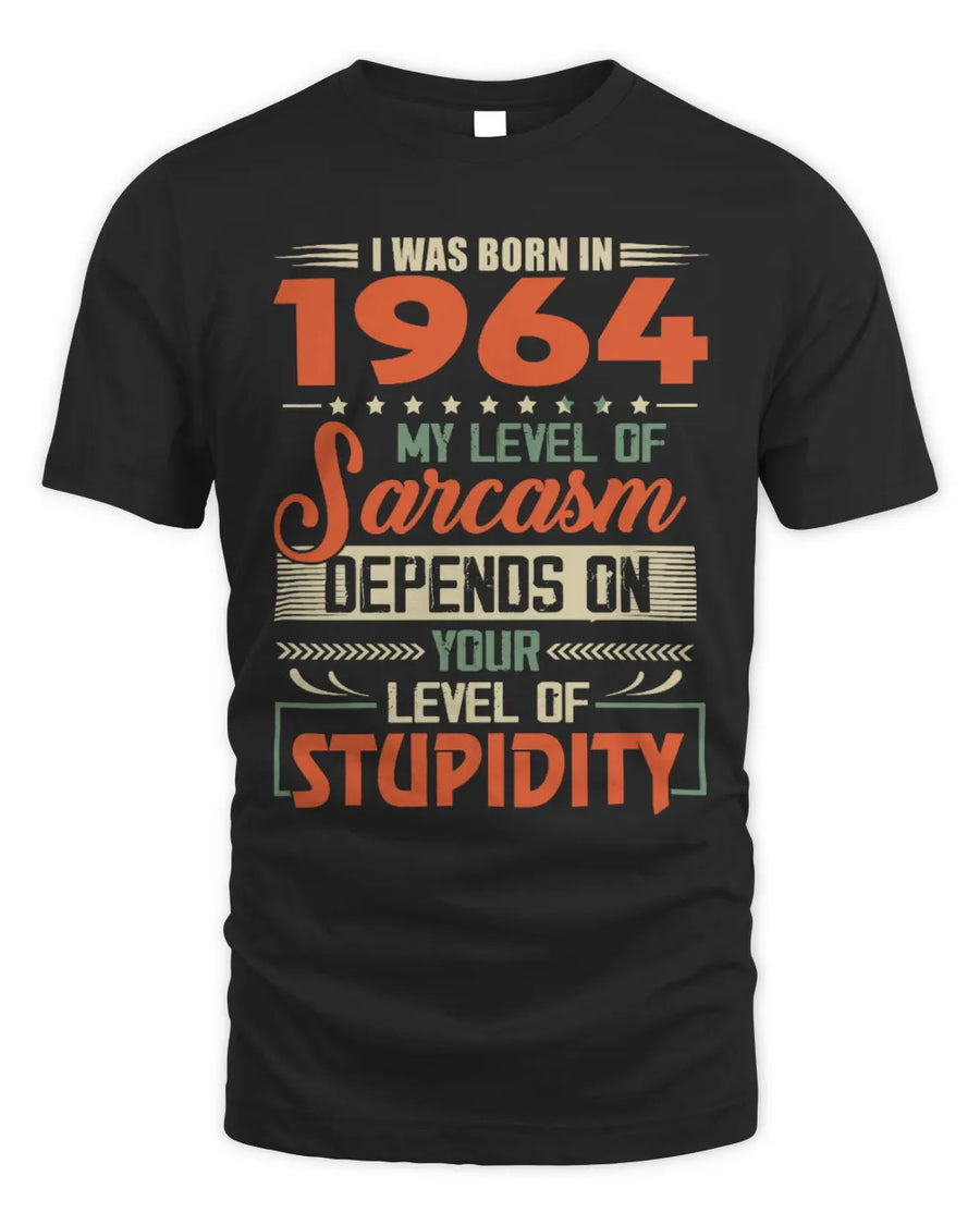 1964 TH05-K2 – Vintage Born to Be Sarcastic T-Shirt