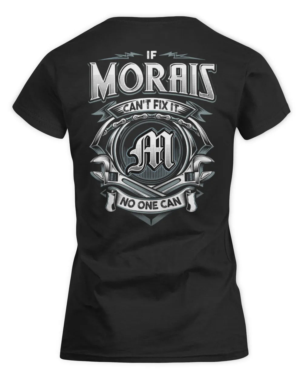 MORAIS AP81-K4-626 - Personalized Ahmed Quote Apparel “If Ahmed Can't Fix It, No One Can” - Women's Standard T-Shirt - Black