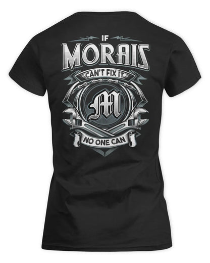 MORAIS AP81-K4-626 - Personalized Ahmed Quote Apparel “If Ahmed Can't Fix It, No One Can” - Women's Standard T-Shirt - Black