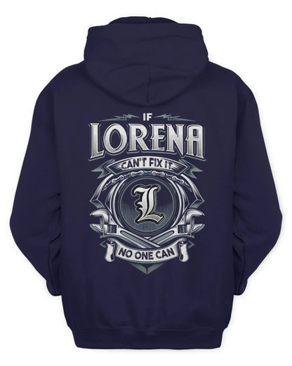 LORENA AP81-K4-626 - Personalized Ahmed Quote Apparel “If Ahmed Can't Fix It, No One Can” - Unisex Hoodie - Navy