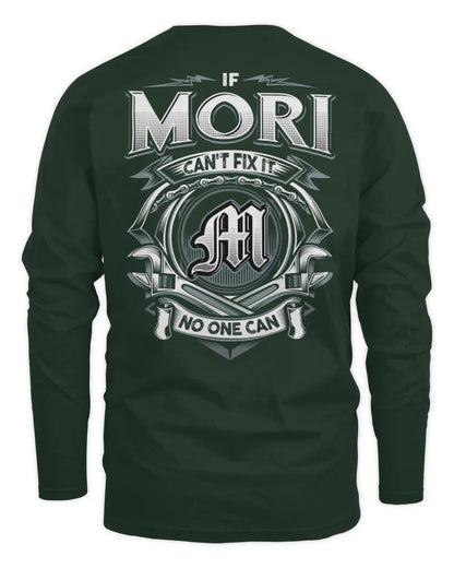 MORI AP81-K4-626 - Personalized Ahmed Quote Apparel “If Ahmed Can't Fix It, No One Can” - Men's Long Sleeved T-Shirt - Forest Green