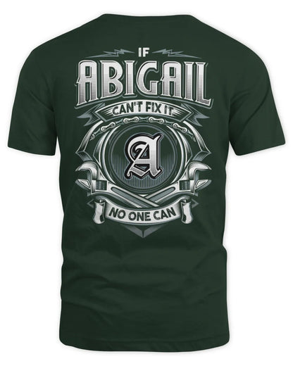 ABIGAIL AP81-K4-626 - Personalized Ahmed Quote Apparel “If Ahmed Can't Fix It, No One Can” - Unisex Standard T-Shirt - Forest Green