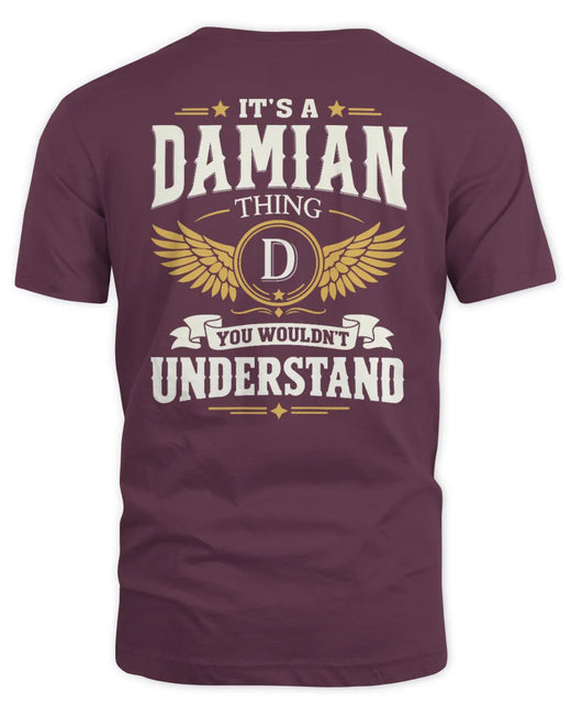 DAMIAN KT06-M008 It’s a [NAME] Thing – You Wouldn’t Understand | Personalized Vintage T-Shirt
