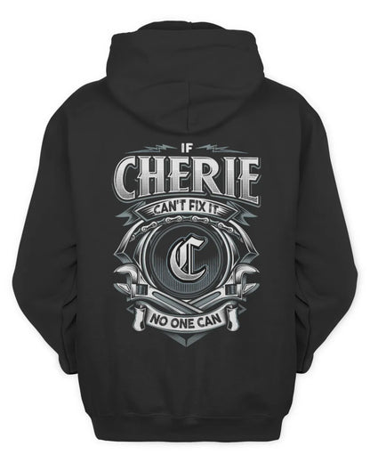 CHERIE AP81-K4-626 - Personalized Ahmed Quote Apparel “If Ahmed Can't Fix It, No One Can” - Unisex Hoodie - Black
