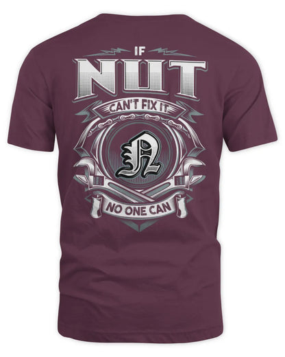 NUT AP81-K4-626 - Personalized Ahmed Quote Apparel “If Ahmed Can't Fix It, No One Can” - Unisex Standard T-Shirt - Maroon