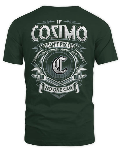 COSIMO AP81-K4-626 - Personalized Ahmed Quote Apparel “If Ahmed Can't Fix It, No One Can” - Unisex Standard T-Shirt - Forest Green