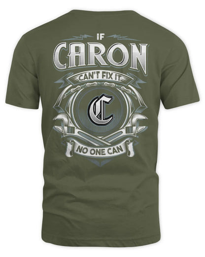 CARON AP81-K4-626 - Personalized Ahmed Quote Apparel “If Ahmed Can't Fix It, No One Can” - Unisex Standard T-Shirt - Military Green